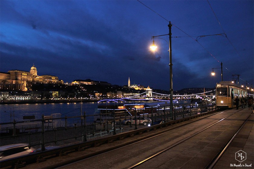 Budapest de nuit - le palais royal