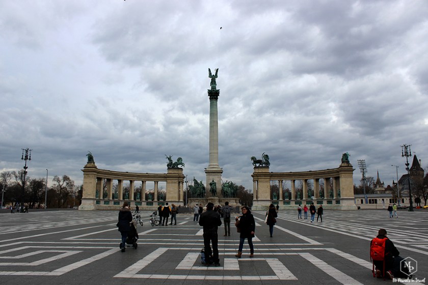 Budapest - La Place des Héros